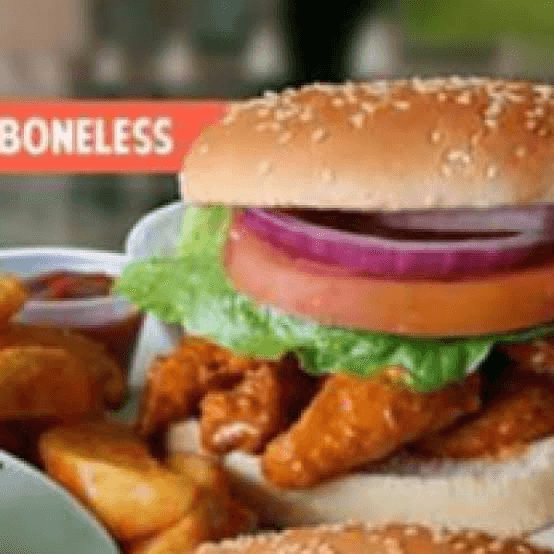 Hamburguesa de Boneless