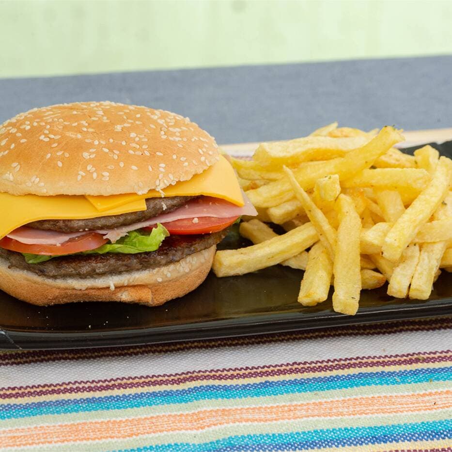 Hamburguesa Doble