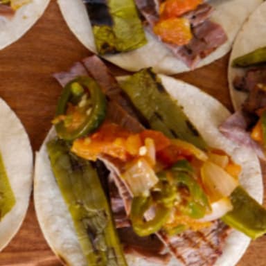 Taco de Cecina de Res