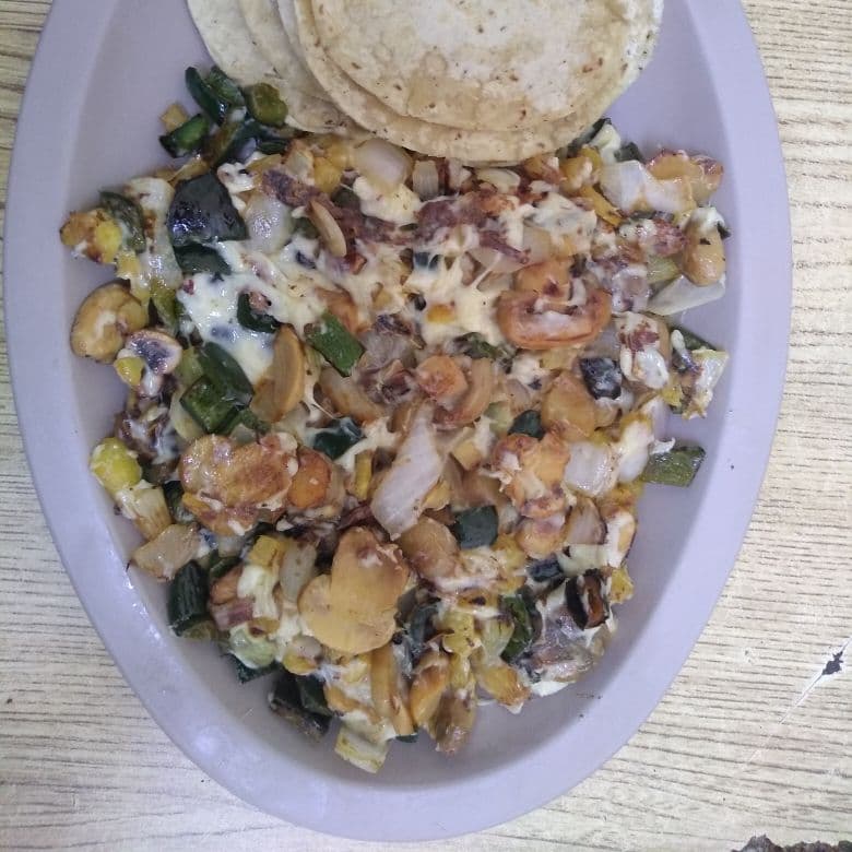 Alambre Vegetariano