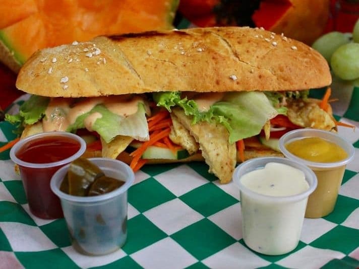 Baguette de pollo
