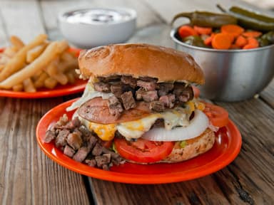 Combo Individual: Burger Asada + Pepsi + Papas