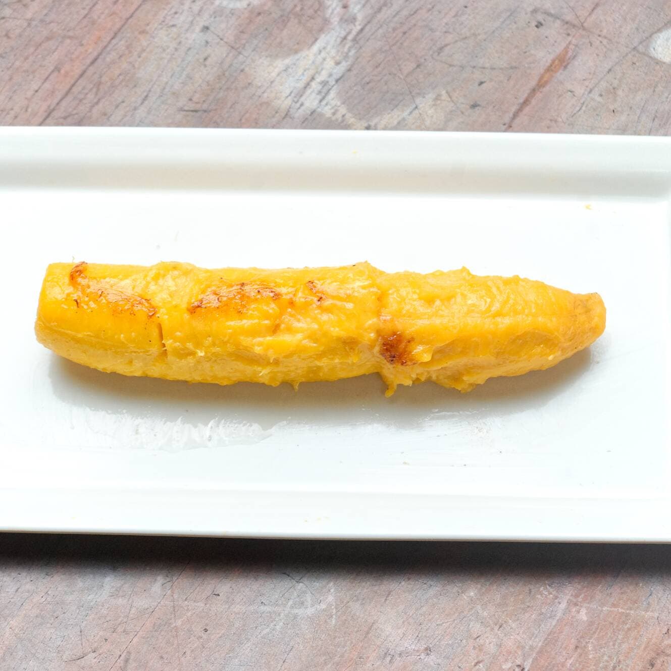 platano asado