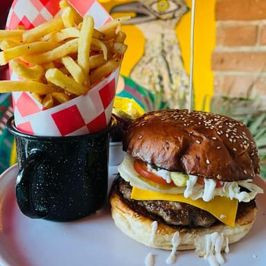 Hamburguesa con Papas