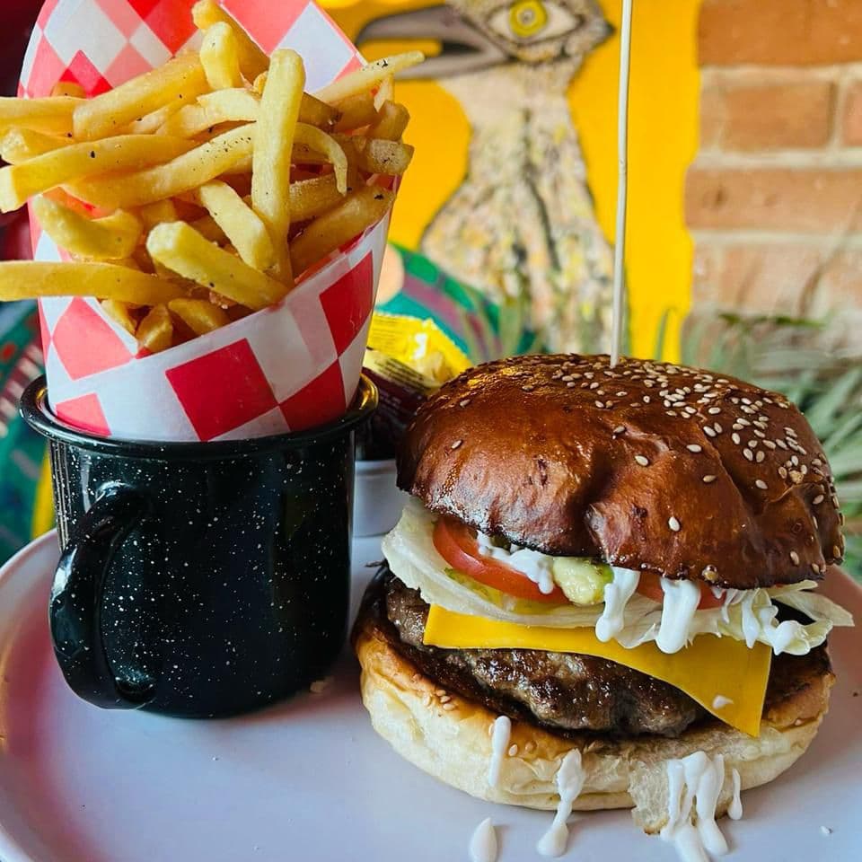 Hamburguesa con Papas