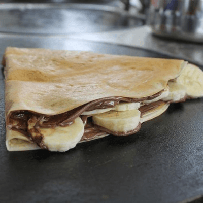 Crepa de NUTELLA y Plátano