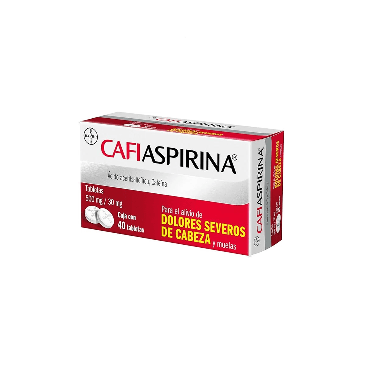 Cafiaspirina 500/30 mg C/40 Tabs