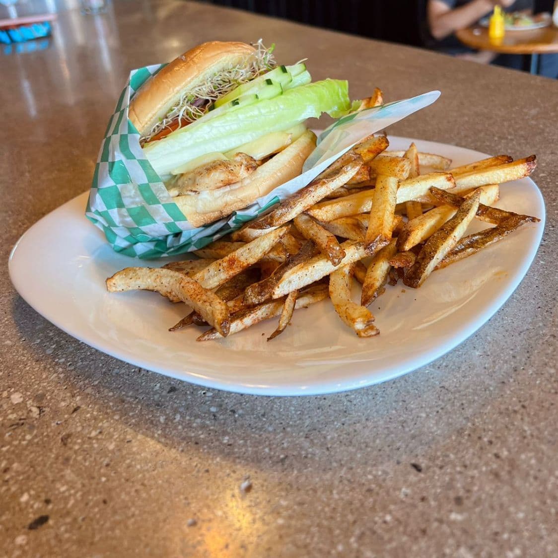 Hamburguesa de Pechuga de Pollo