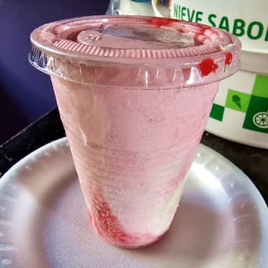 Helado de Fresa
