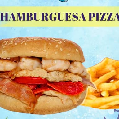 Hamburguesa Pizza