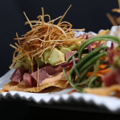 Tuna Tostadas Spicy