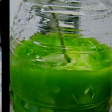 Agua de piña con hierbabuena  con 1 litro