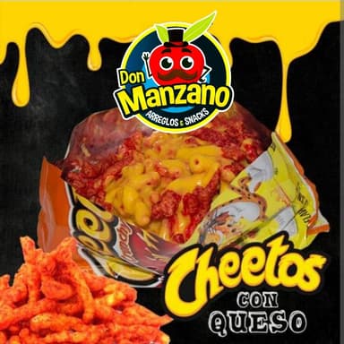 Chetos Flamin Hot con Queso