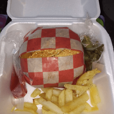 Hamburguesa Especial con Papas