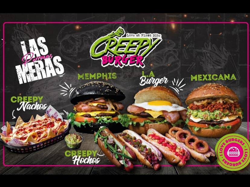 CREEPY BURGER Paseo Santa Lucía
