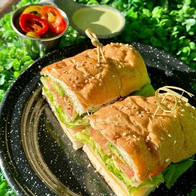 Baguette jamon