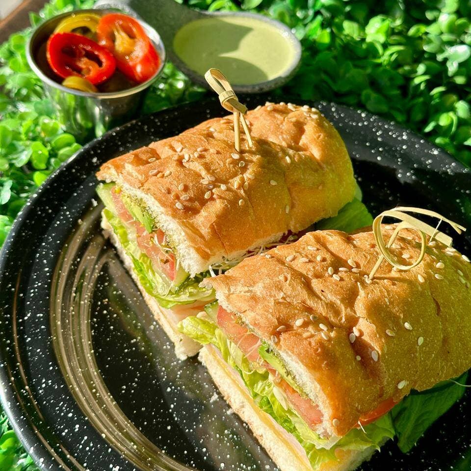 Baguette jamon