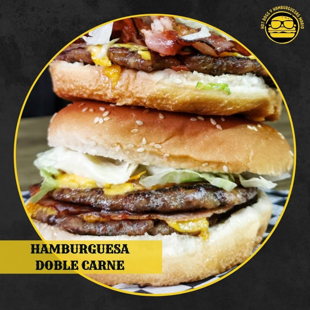 Hamburguesa Doble Carne