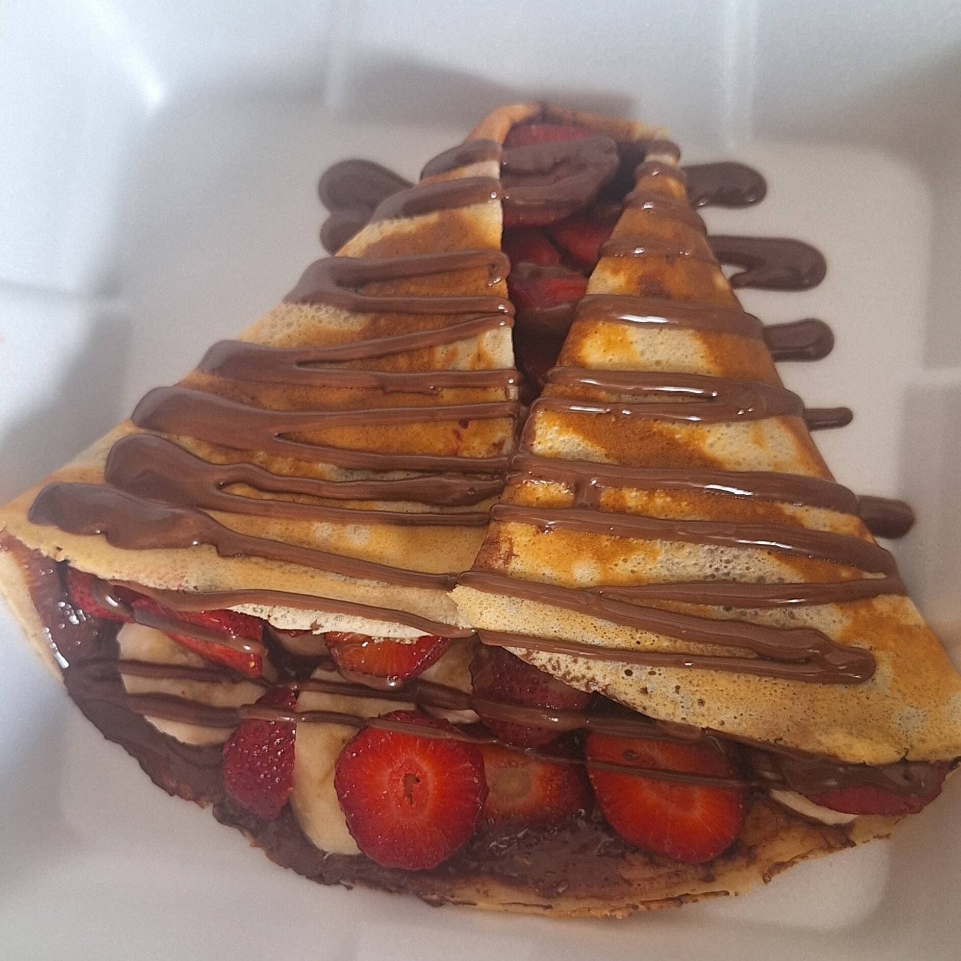 Crepa Fresa,NUTELLA y Platano