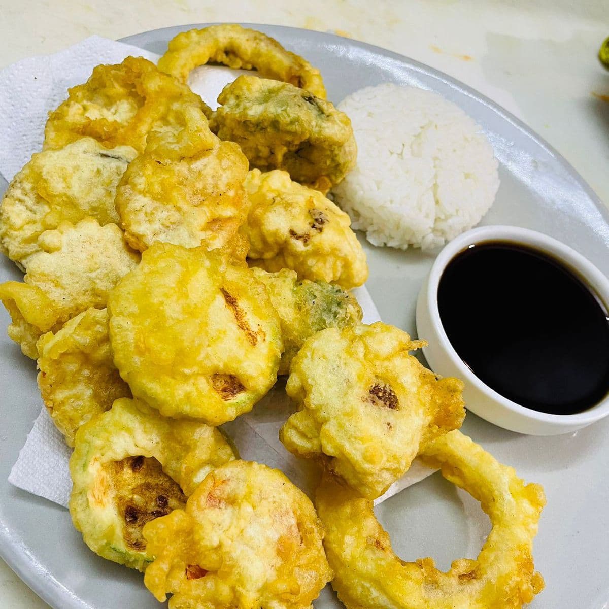 Vegetales Tempura