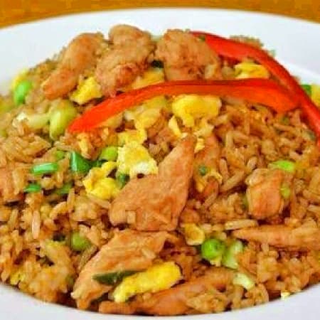 Chaufa con Pollo Menú