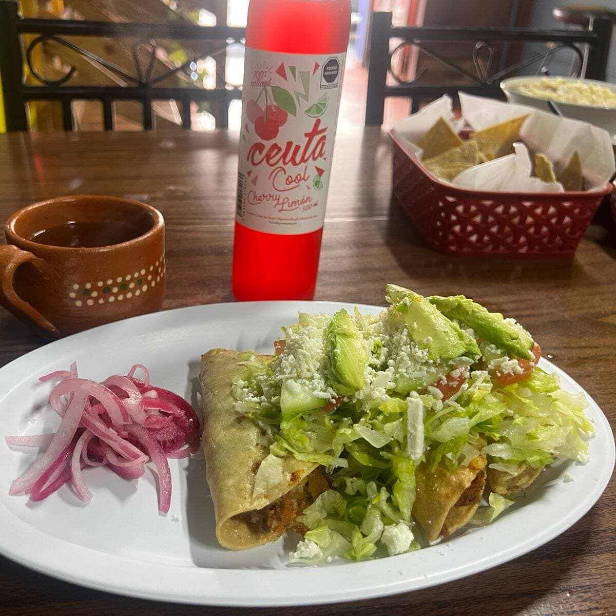 Pieza Taco Dorado Carne con Papa