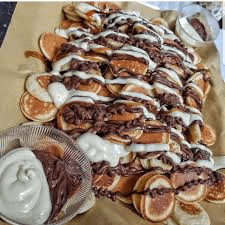 MINI HOT CAKES SENCILLOS 1 INGREDIENTE