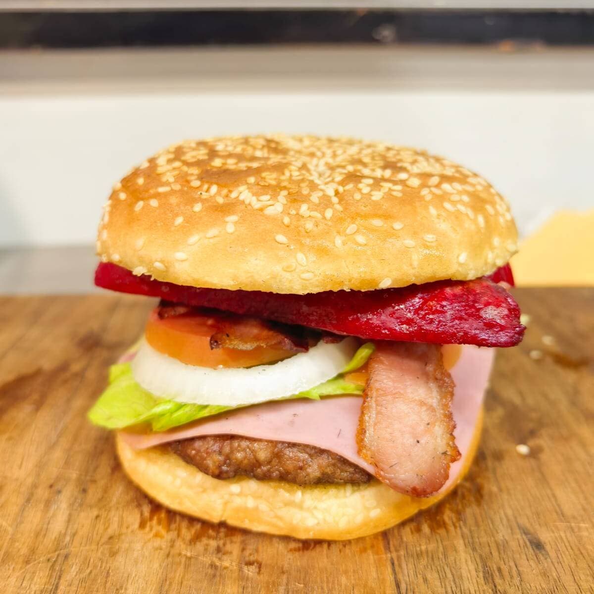 Hamburguesa Parrillera