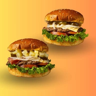 Hamburguesa Aloha + Sencilla