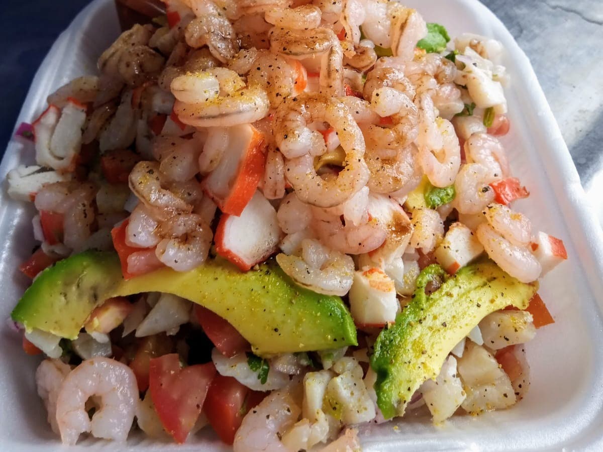 Camarón el pacifico.