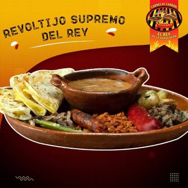 REVOLTIJO SUPREMO DEL REY + REFRESCO 400ml O AGUA