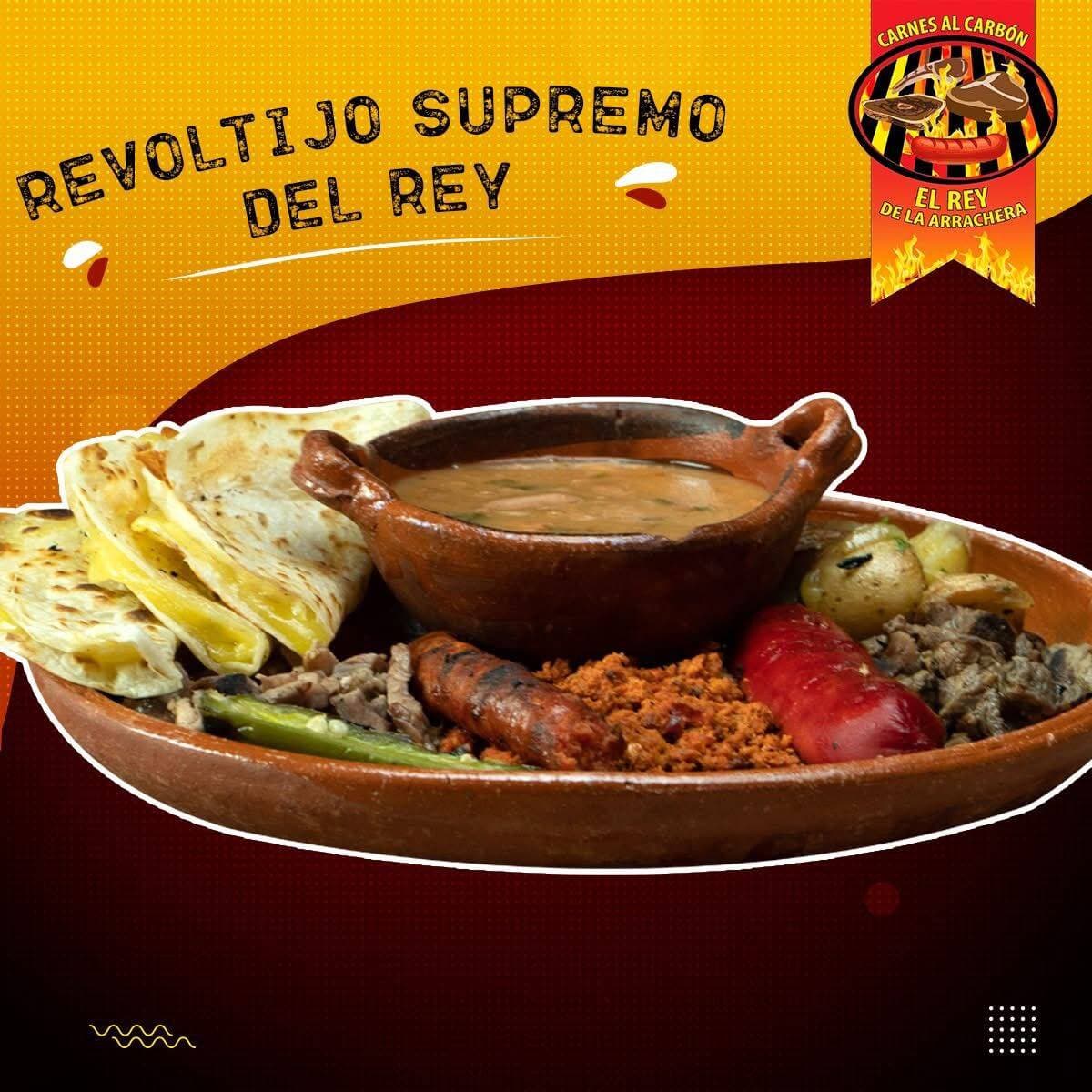 REVOLTIJO SUPREMO DEL REY + REFRESCO 400ml O AGUA