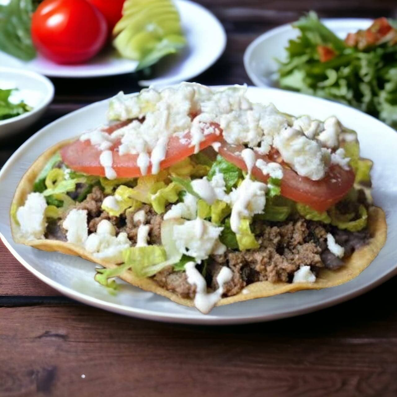 Tostada Gigante Tipo Siberia