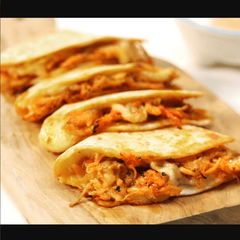 5 Tacos de Pollo
