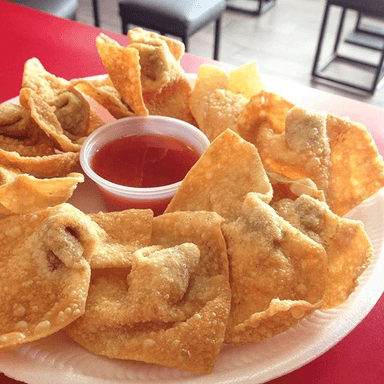 Wan Tan Frito en Salsa Agridulce