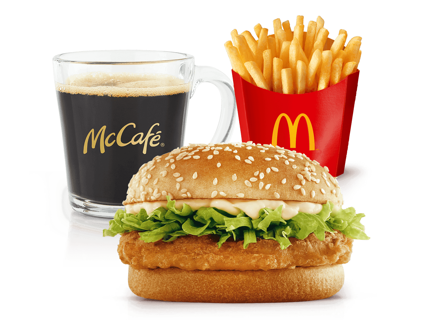 Combo McPollo con café