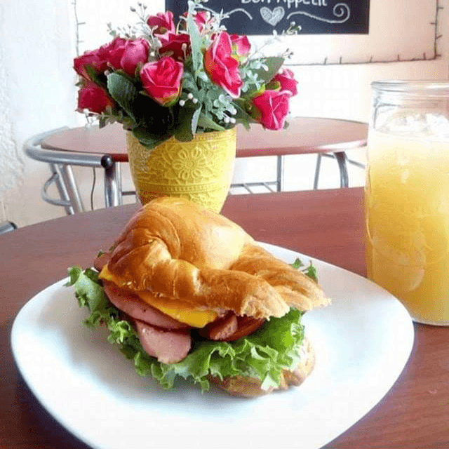croissant sencillo ..