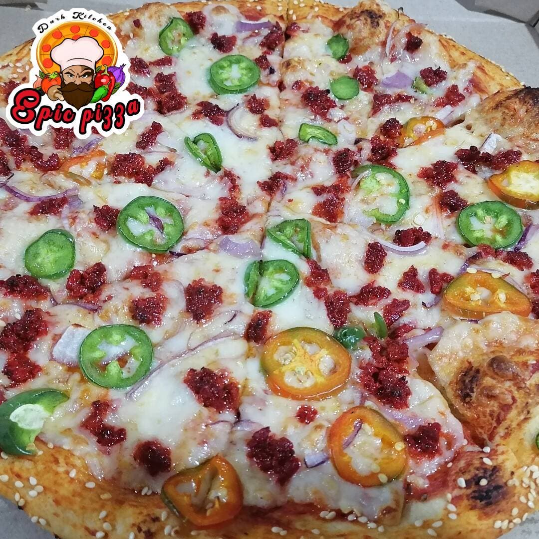 Pizza Ranchera 8 Rebanadas