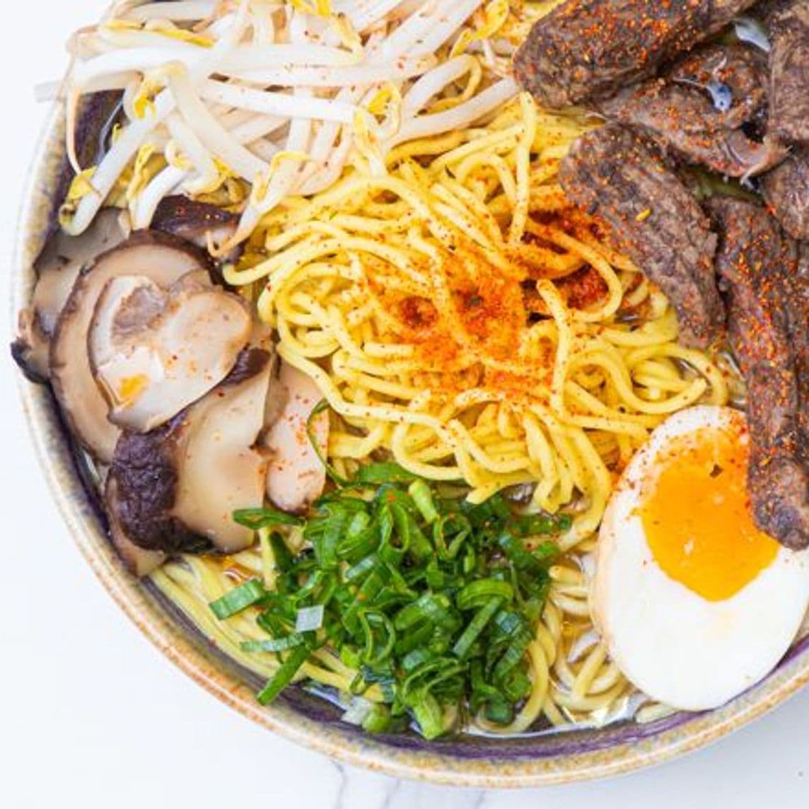 Spicy ramen de arrachera