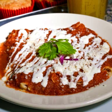 Enchiladas Suizas Rojas