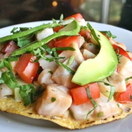 Tostada de Surimi