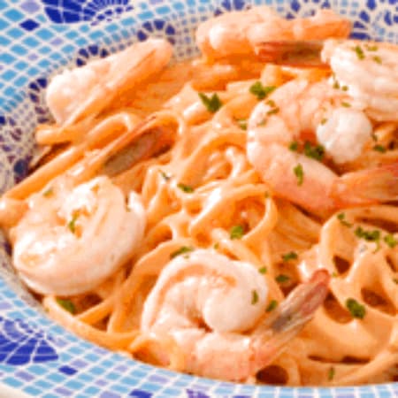 Pasta Alfredo, Chipotle y Camarón