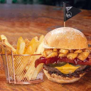 Hamburguesa Crispy Bacon en Combo