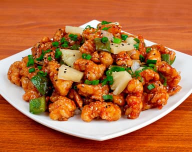 Pollo Mongol Con Piña
