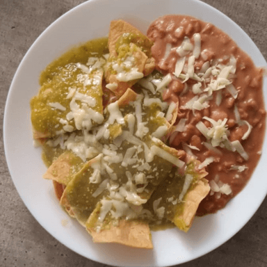 Chilaquiles Verdes Sencillos