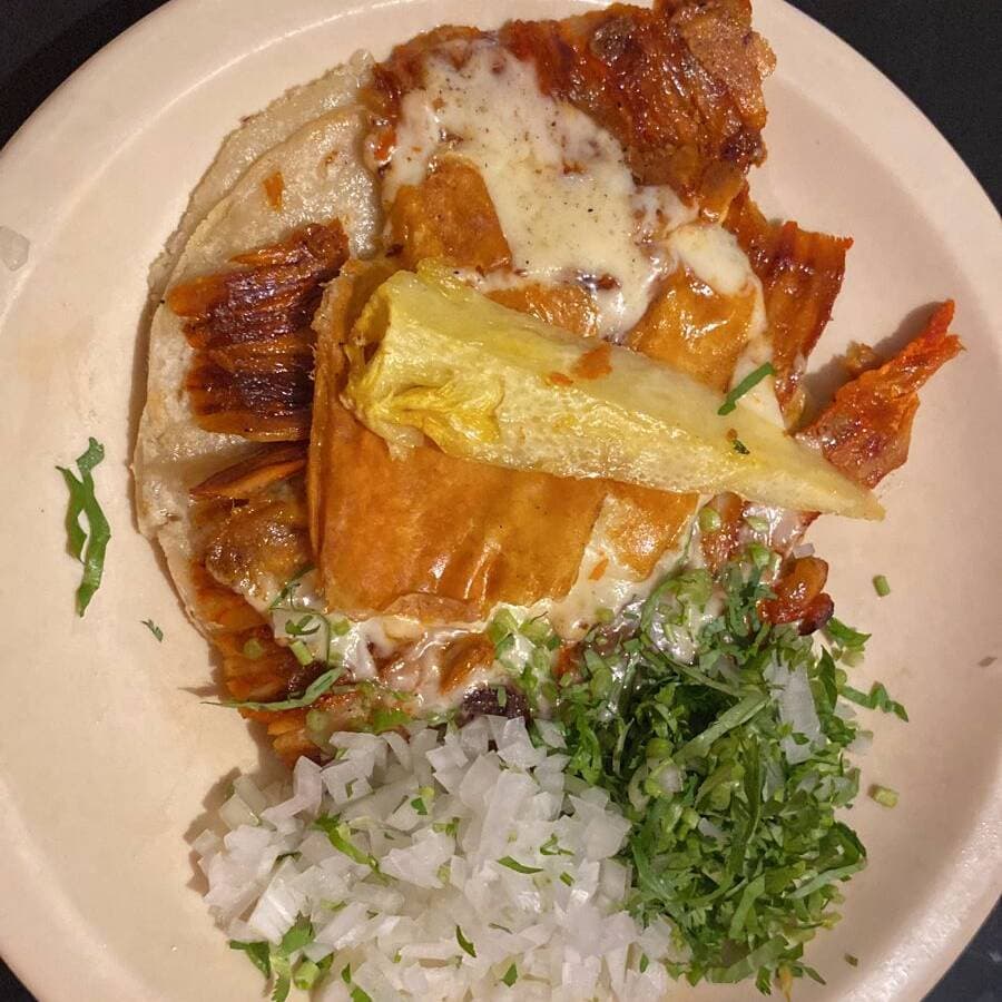 Taco Gratinado al Pastor