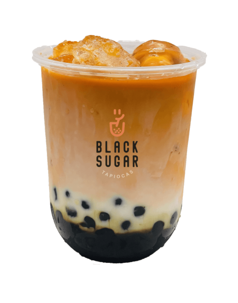 B2. Thai Black Boba Mil Large
