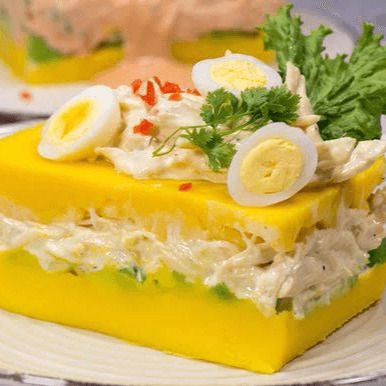 Causa de Pulpa de Cangrejo