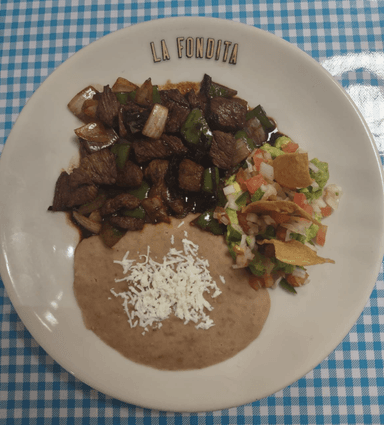 Bistec al ajillo