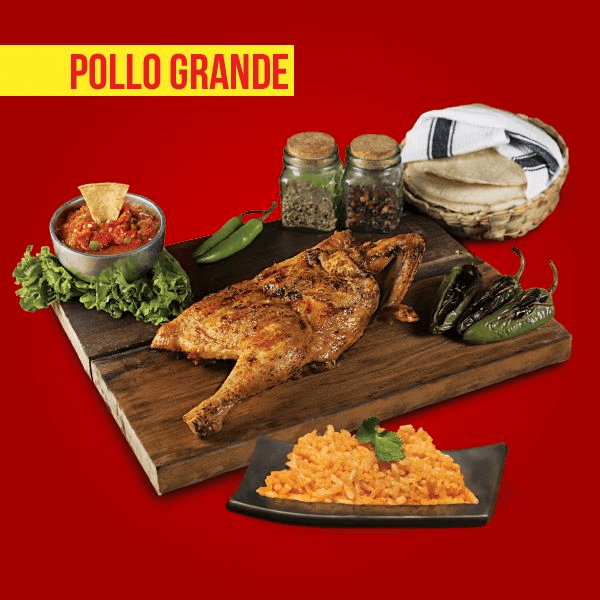PKT Personal (1/2 Pollo Gde + 1 Compl)